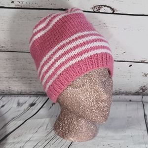 Women's striped beanie